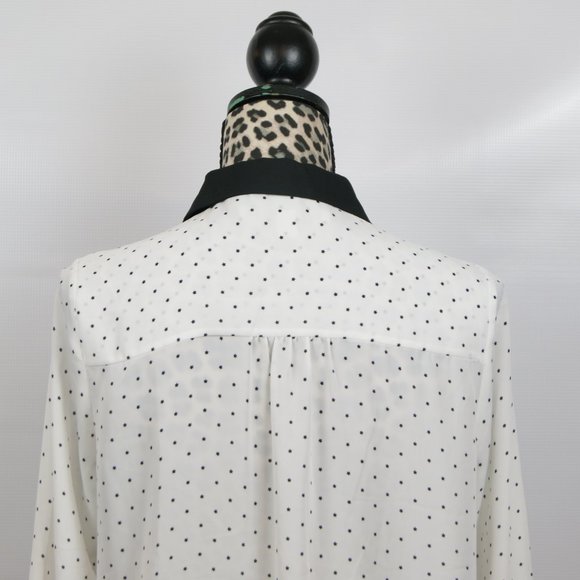 LC Lauren Conrad dress Blouse Size M - Picture 7 of 12